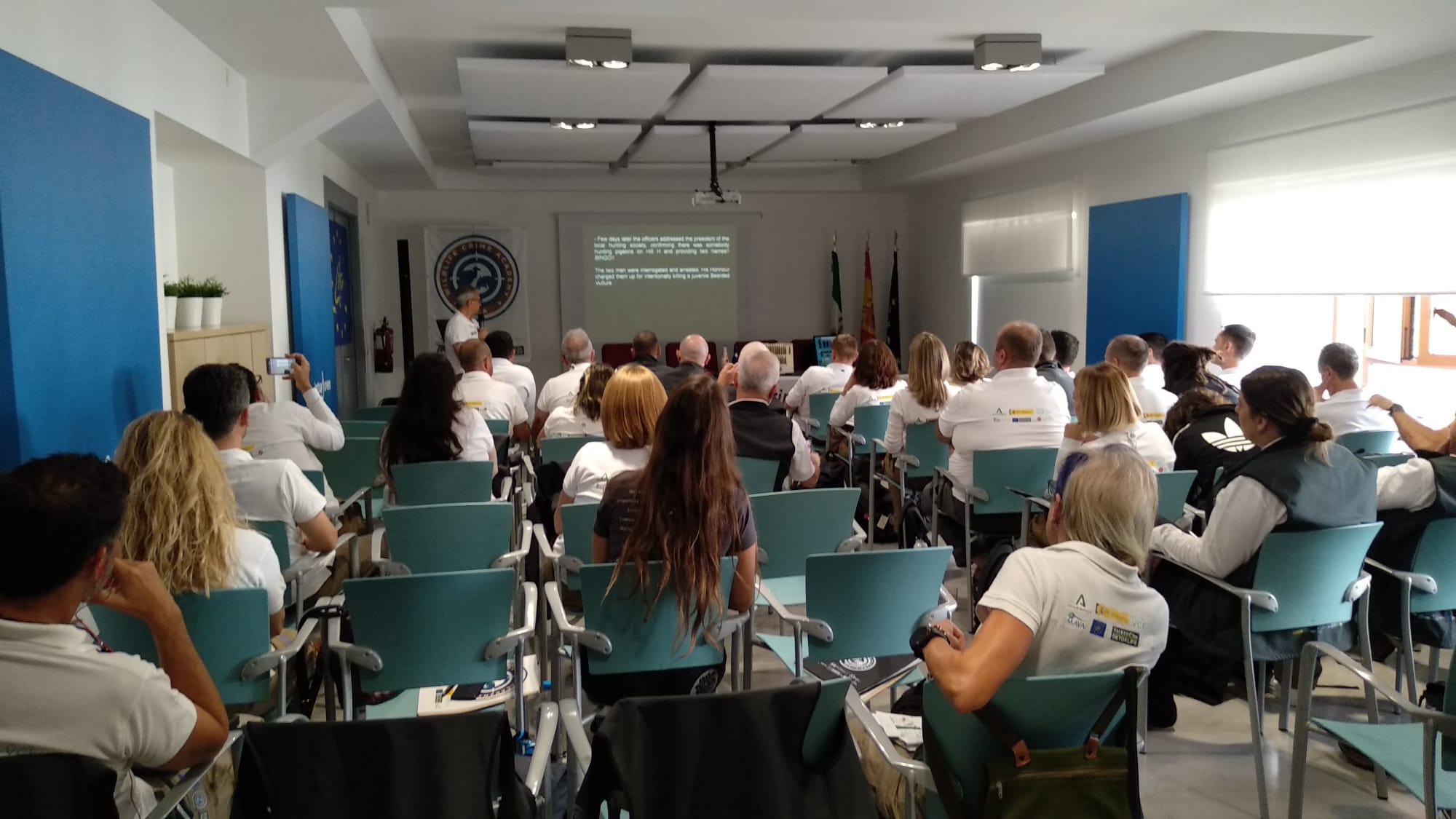 expertos forenses sobre los crímenes contra la fauna en Cazorla