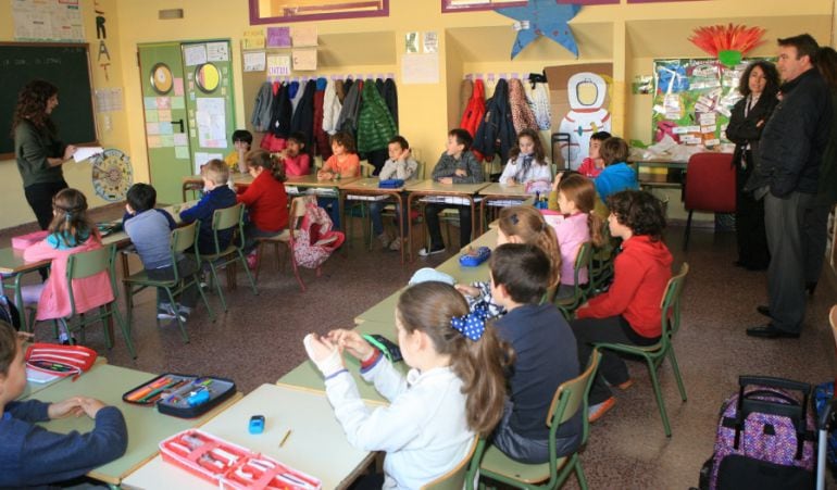 Aula de 3º de Primaria del colegio Carmen Hernández Guarch