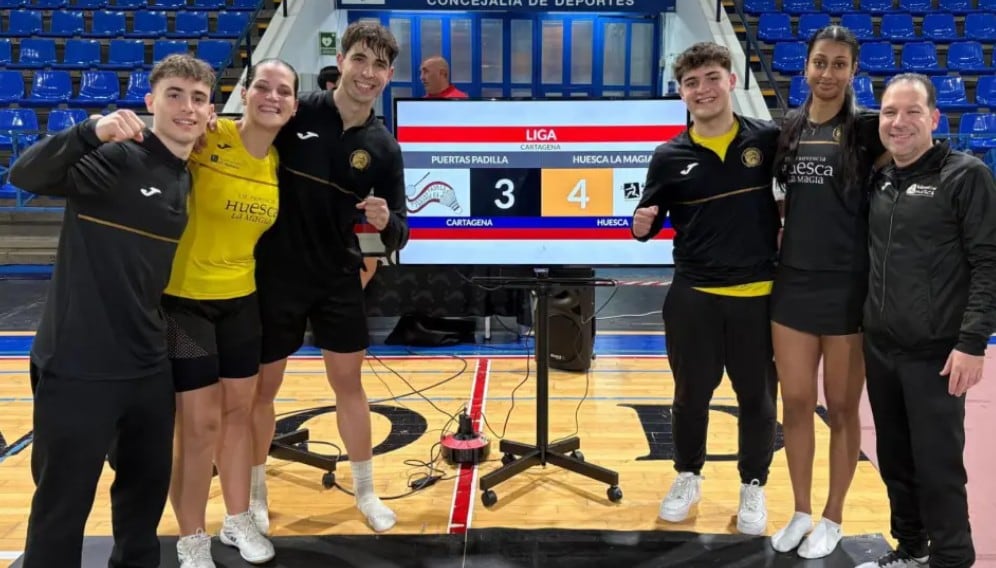 El Bádminton Huesca ha sellado la permanencia en Cartagena