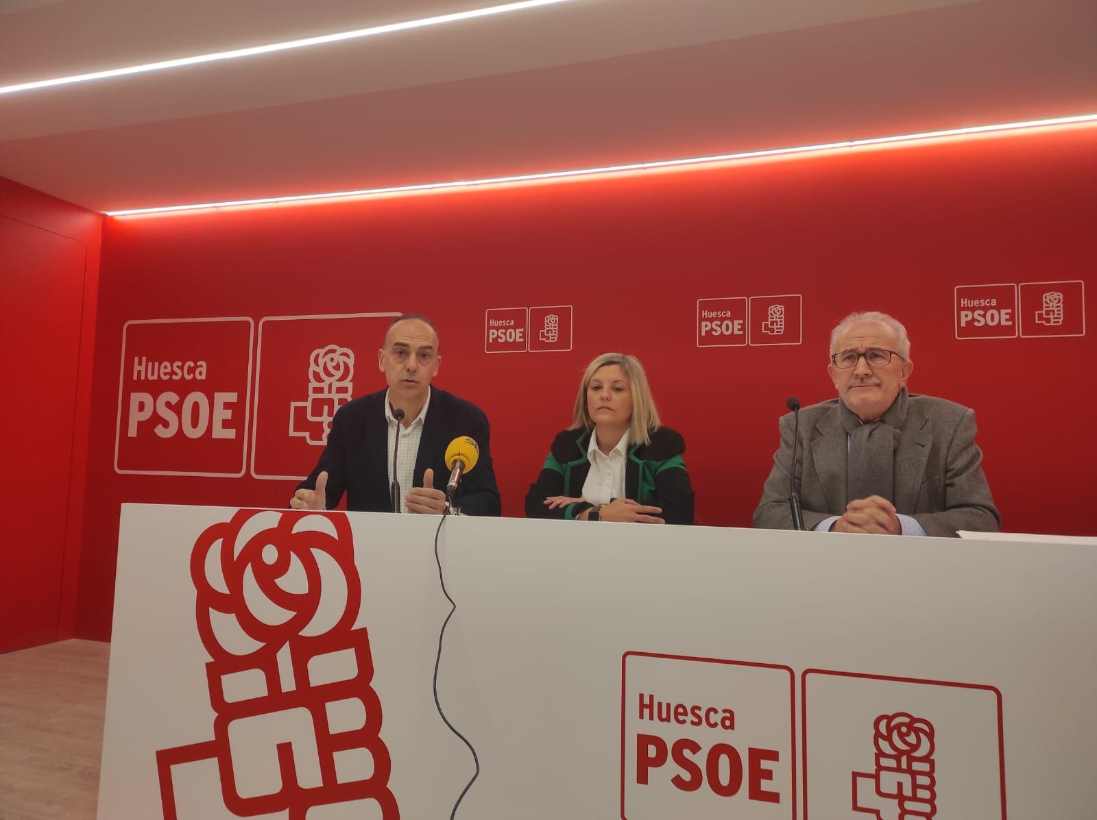 Alfredo Sancho, Begoña Nasarre y Raúl Villacampa