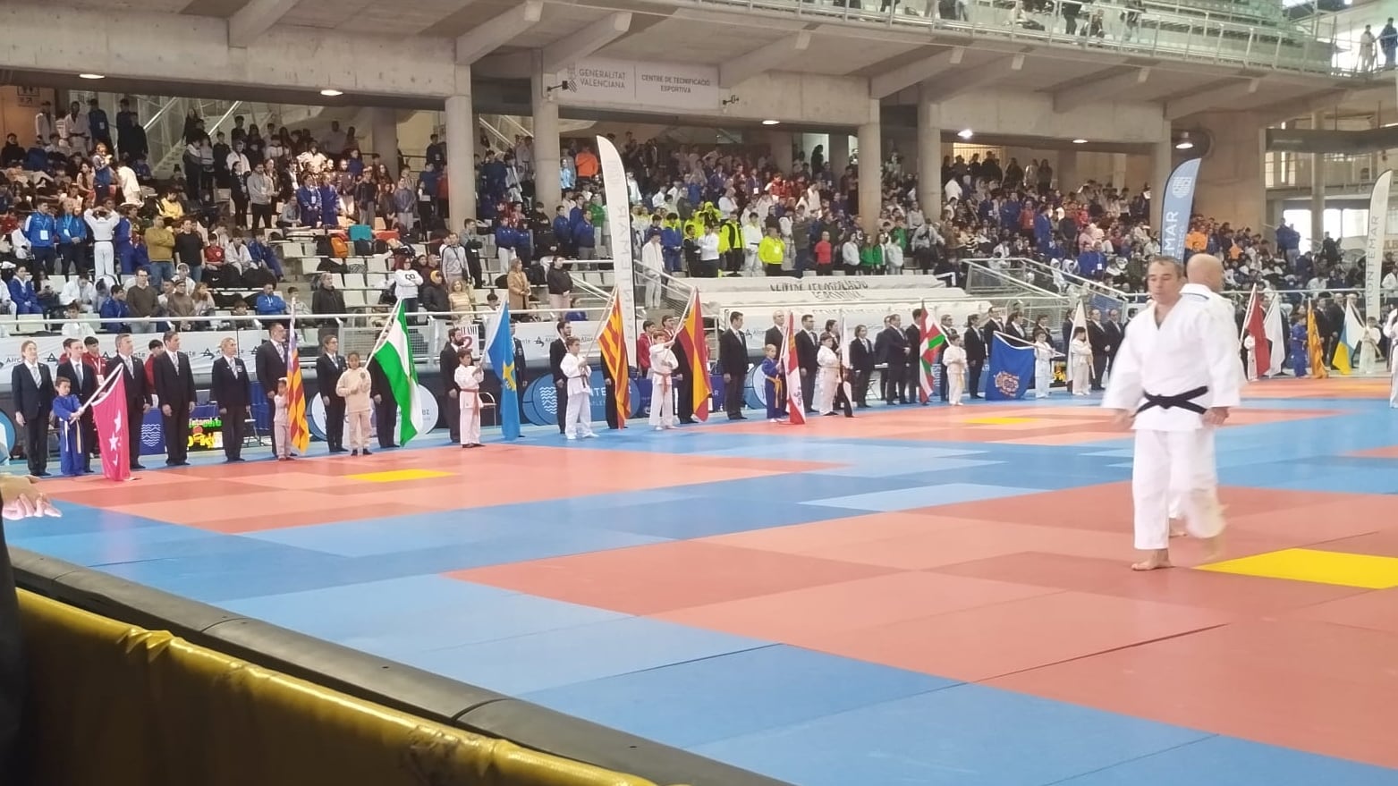 Supercopa de España de Judo que se celebra este fin de semana en el pabellón Pedro Ferrándiz