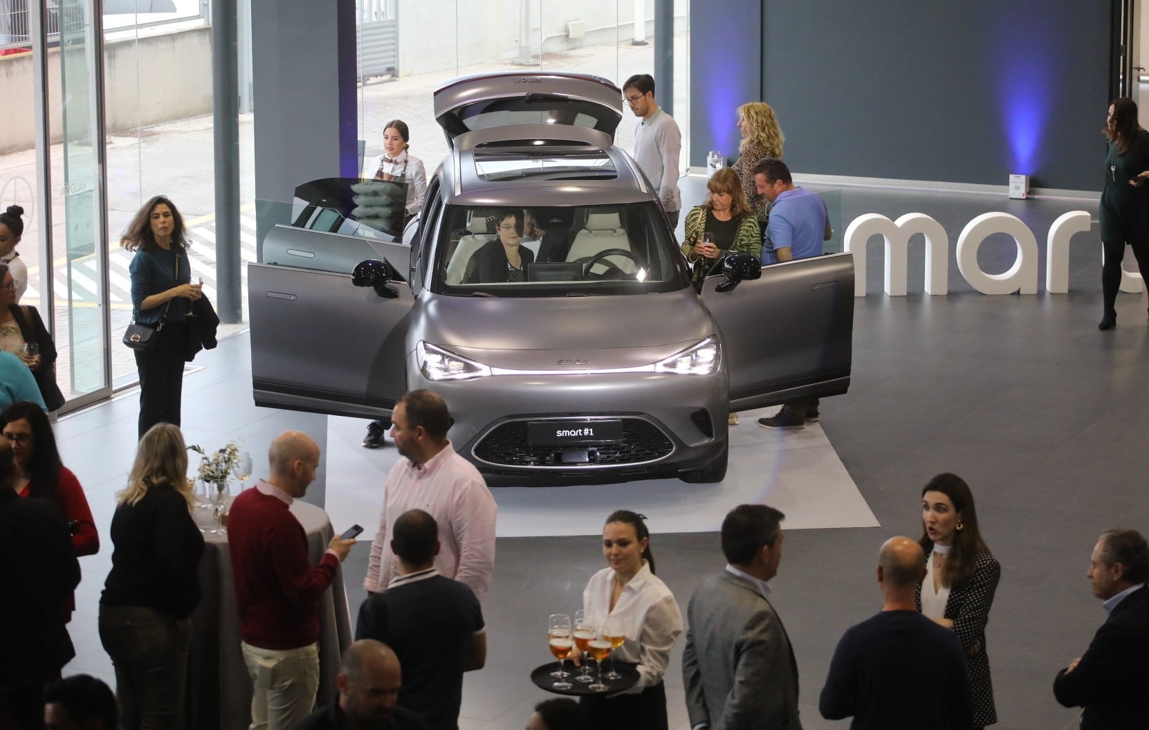 Presentación del smart #1 en Valdisa