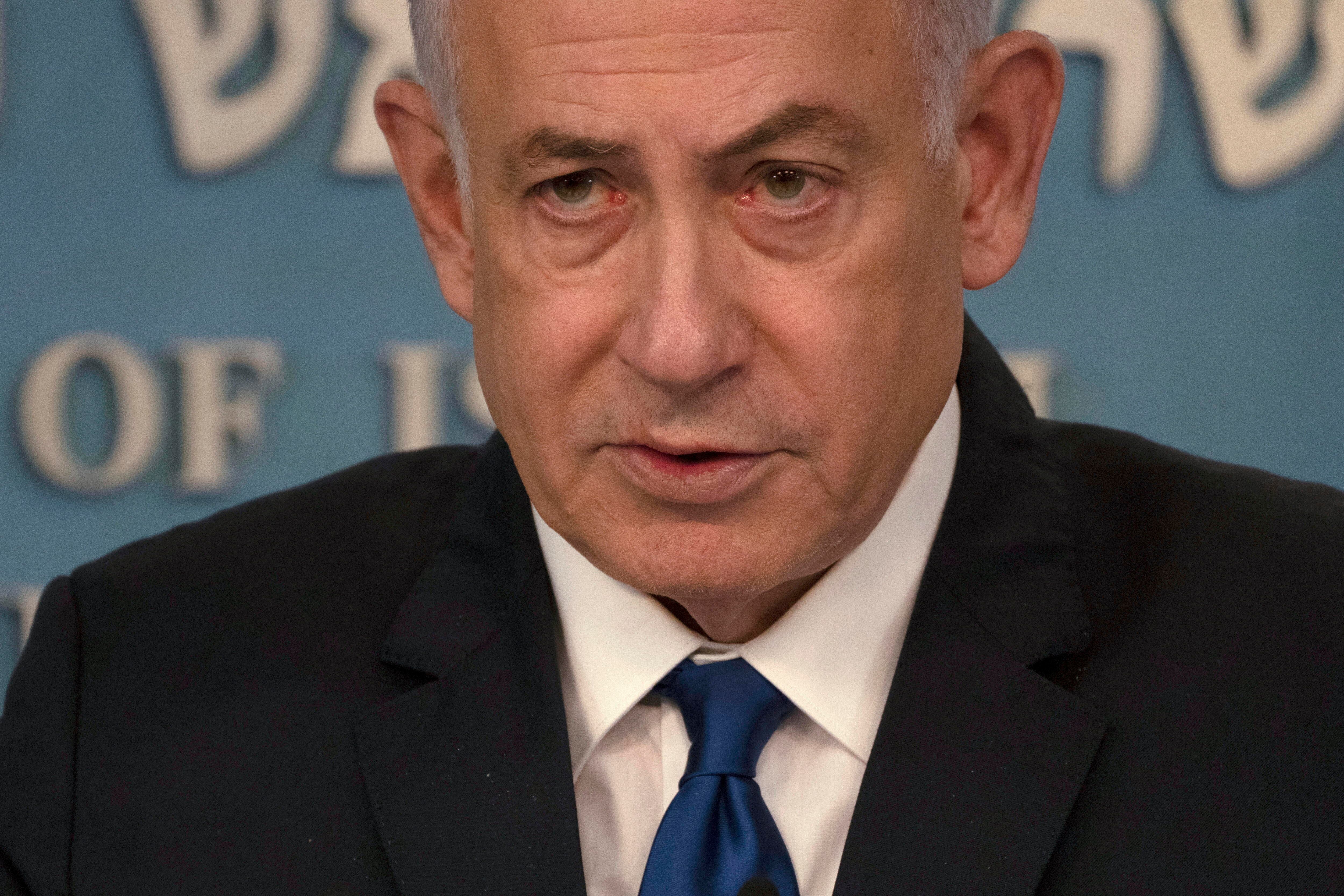 Benjamin Netanyahu, primer ministro israelí