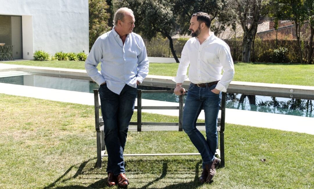 Bertín Osborne y Santiago Abascal en &#039;Mi casa es la tuya&#039;