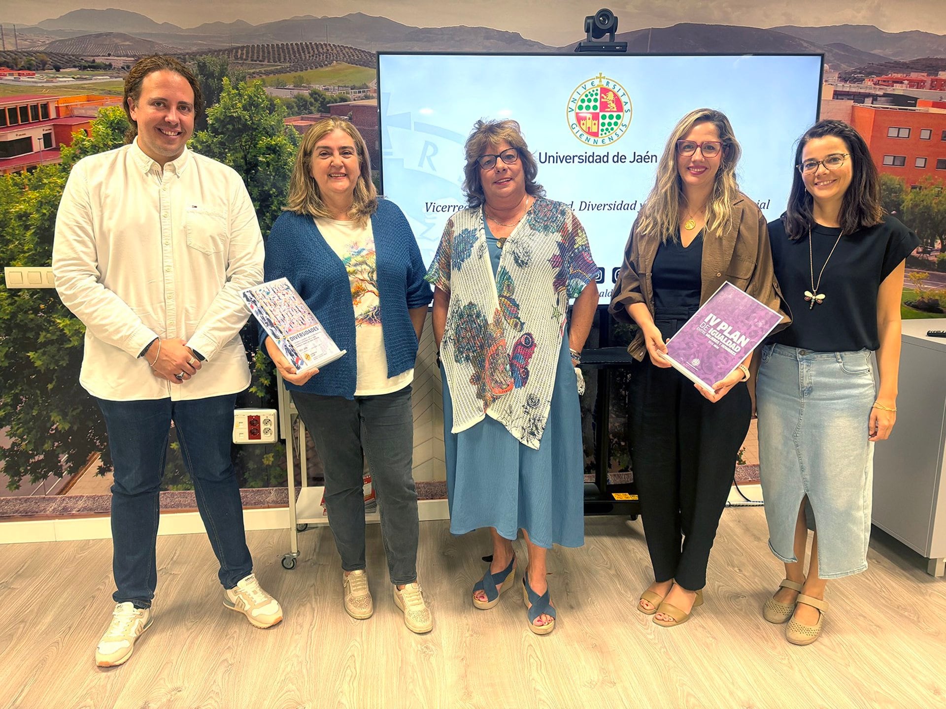 La UJA presenta sus planes en materia de igualdad y de inclusión y no discriminación