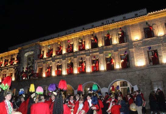 Participantes en la Plaza de la Constitución