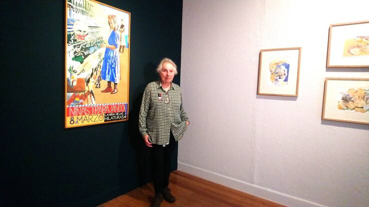 Entrevista con la autora del cartel "La niña de las hilaturas"