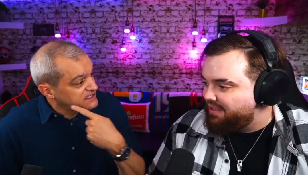 Ibai Llanos y Ramón García en el canal de Twitch del streamer vasco.