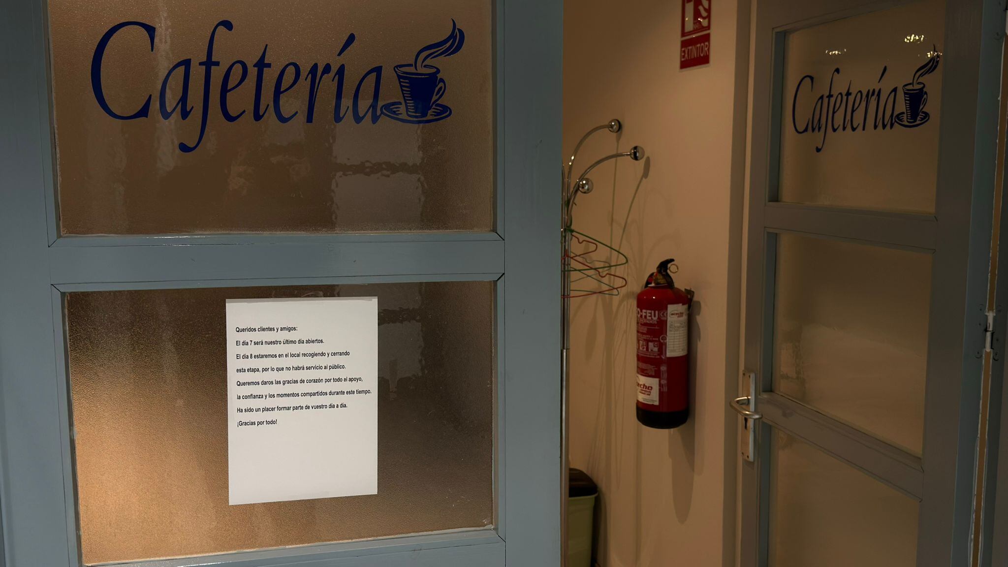 Echa el cierre la cafetería del Ayuntamiento de Toledo