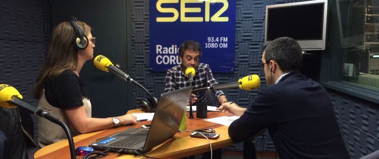 Xulio Ferreiro en Radio Coruña