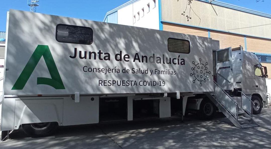 Unidad de cribados del coronavirus en Andalucía.