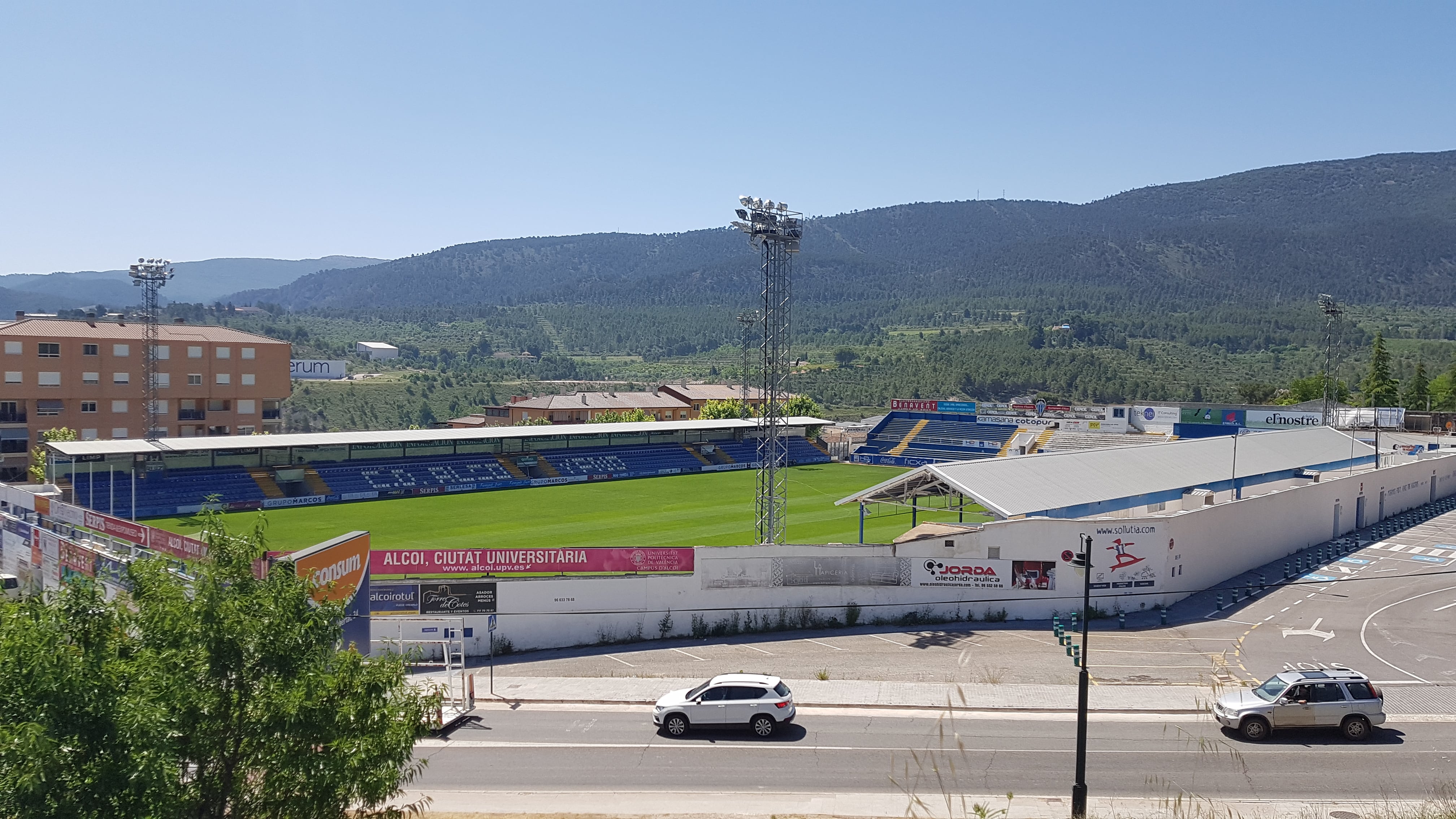 Campo Municipal El Collao Vista exterior