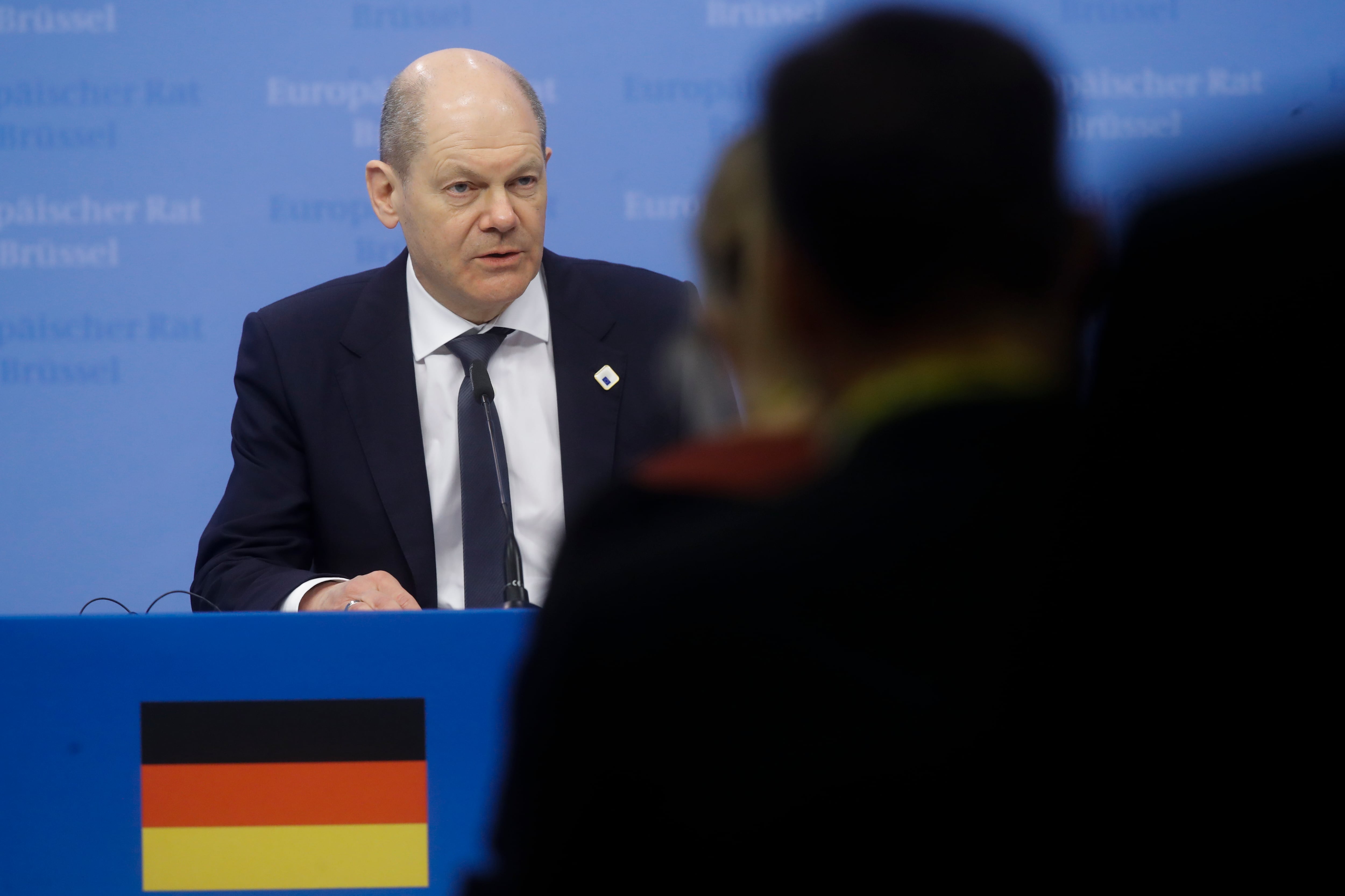 El canciller alemán Olaf Scholz.