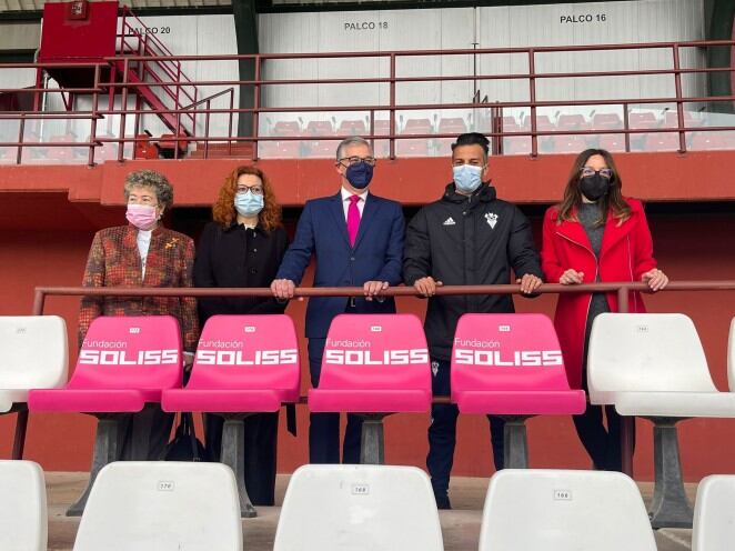 Presentación de la iniciativa 'Tu Butaca solidaria' del Albacete