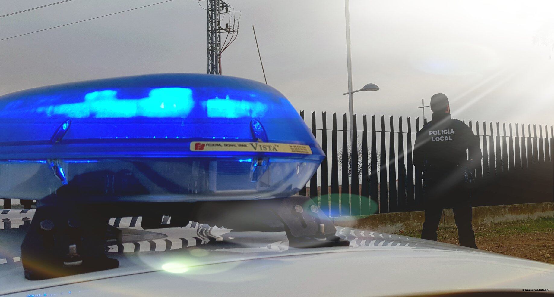 Policía Local de Andújar en una imagen de archivo.