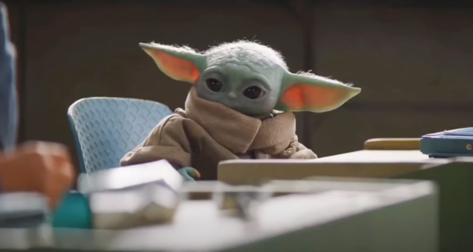 Baby Yoda en The Mandalorian.