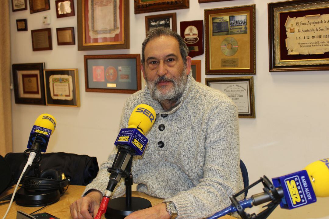 Ricard Bañó en Radio Alcoy