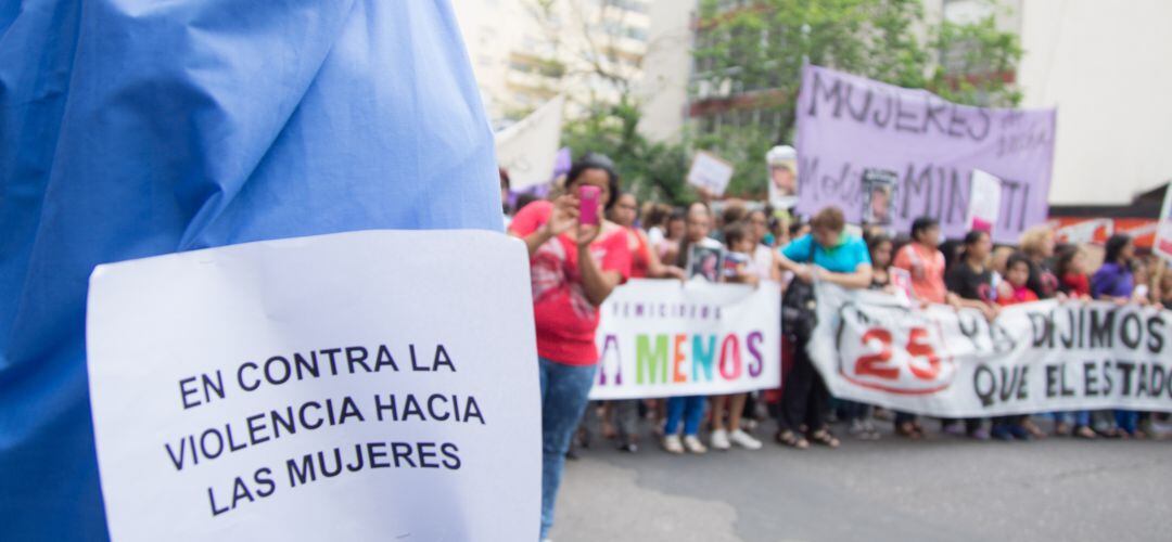 Manifestación contra la Violencia Machista