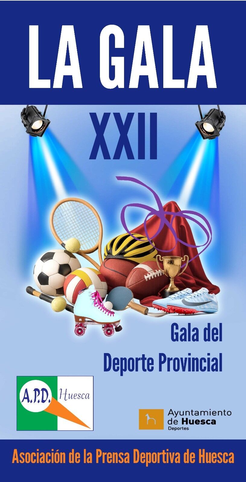 La Gala del Deporte Provincial celebra 22 ediciones organizada por la APDH