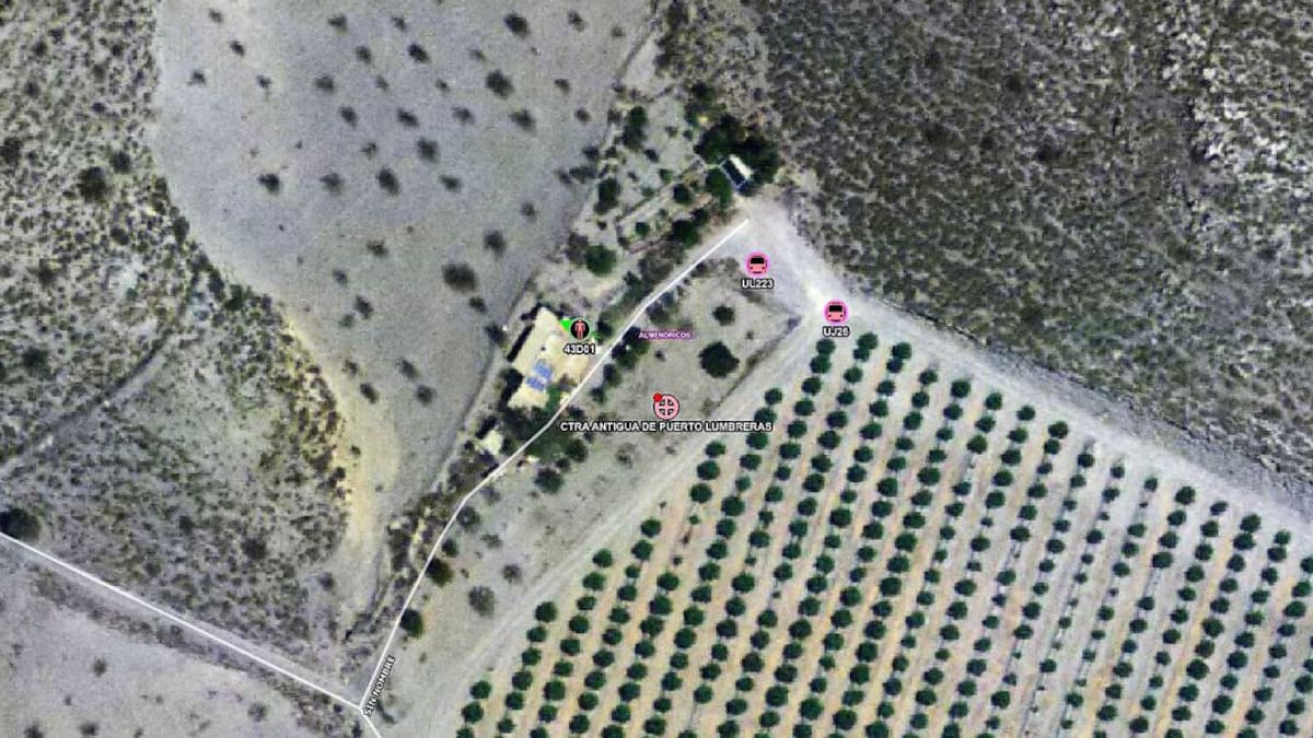 Tres heridos tras la explosión de un bombona de camping gas en una zona rural de Lorca