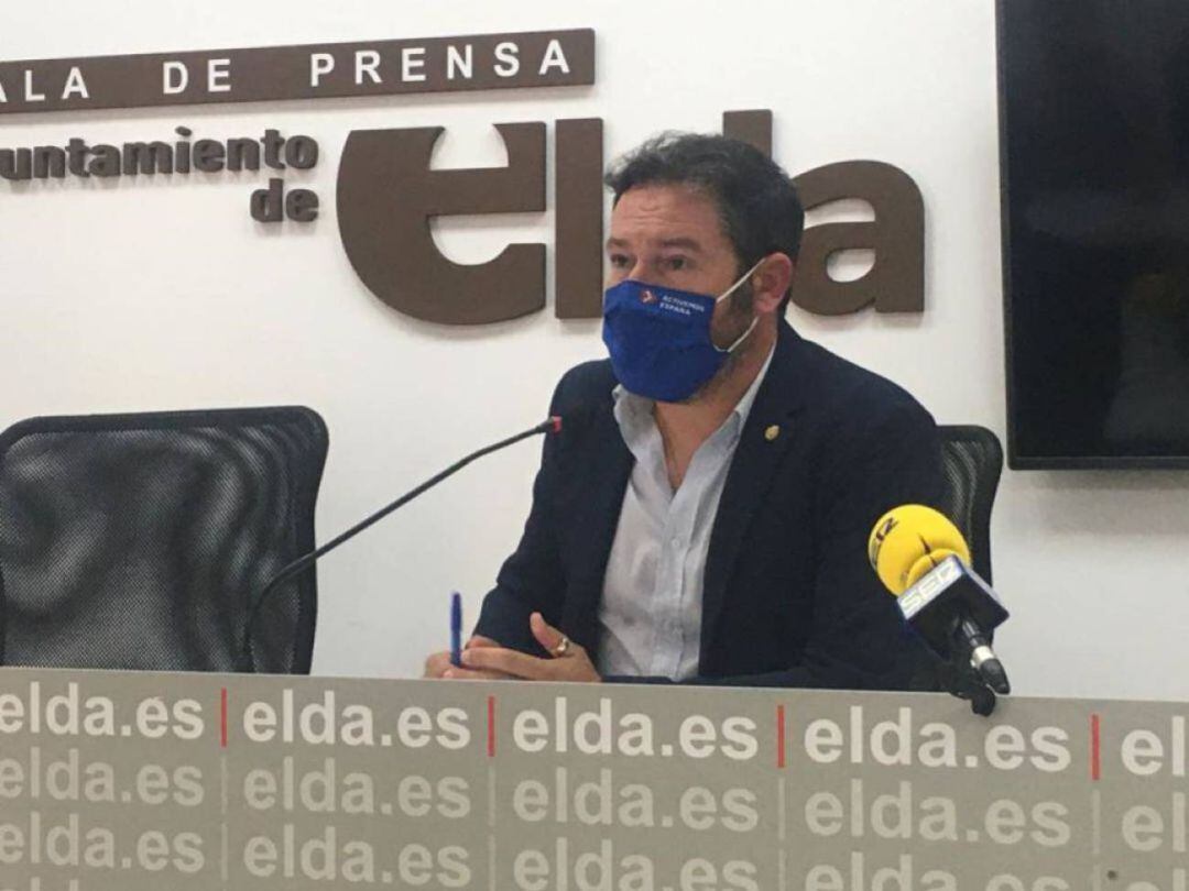 Fran Muñoz, portavoz del PP Elda 