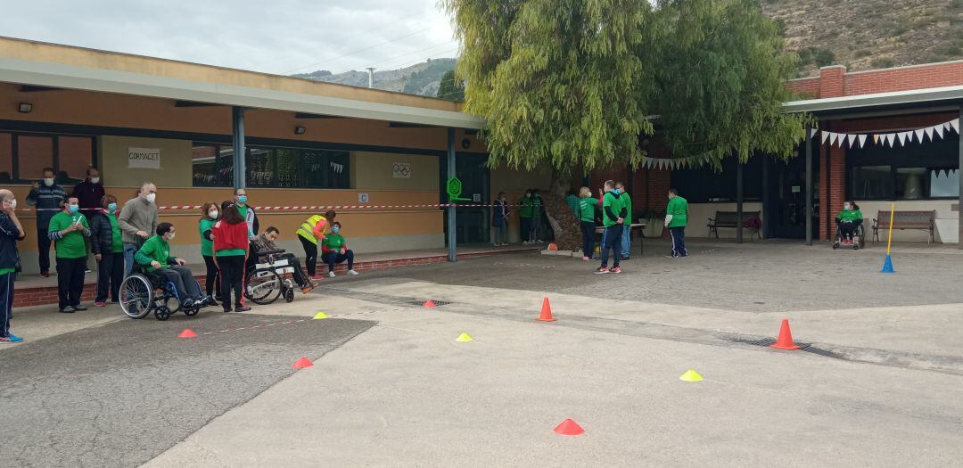 Jornadas deportivas en el Centro Ocupacional Gormaget de Alcoy