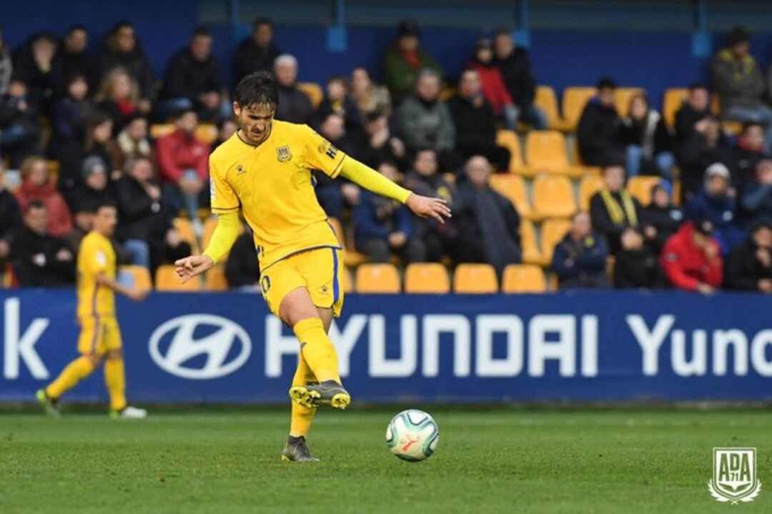 Unai Elgezabal, jugador de la AD Alcorcón