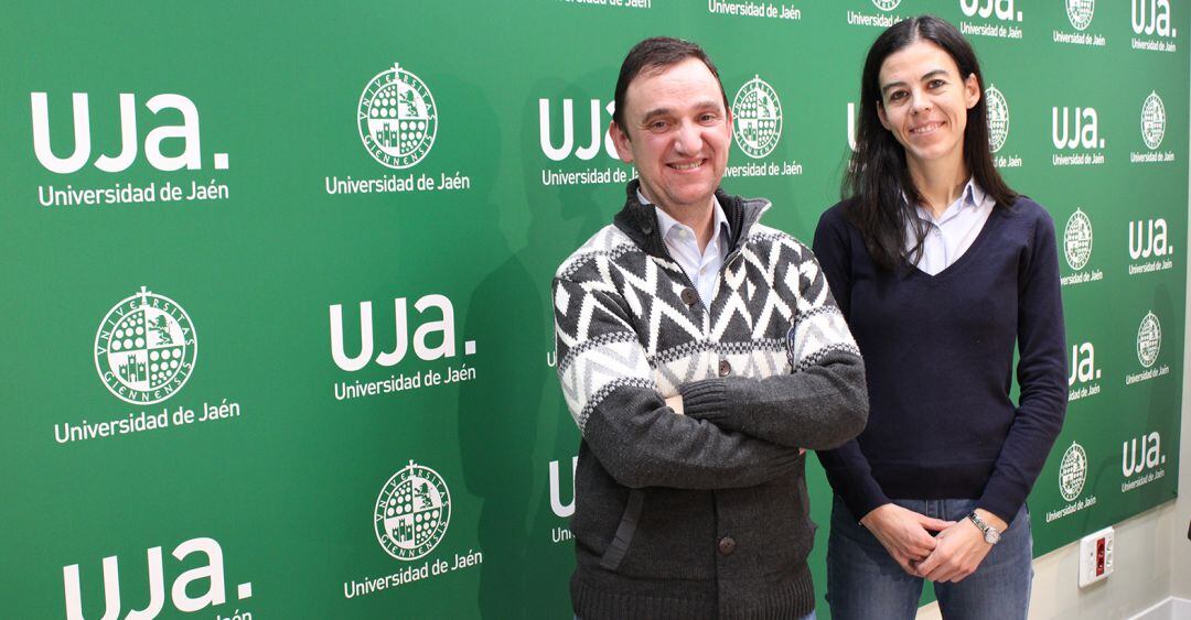 Los investigadores Luis Martínez Rosa Rodríguez.