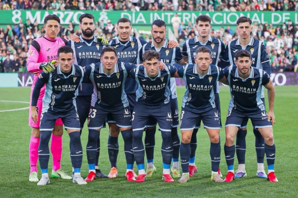 Once del Córdoba CF.