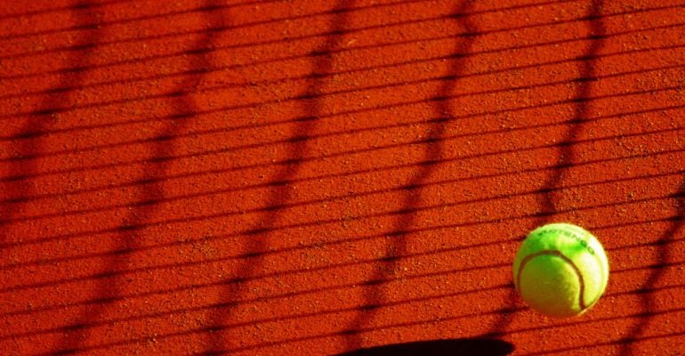Imagen de un partido de tenis