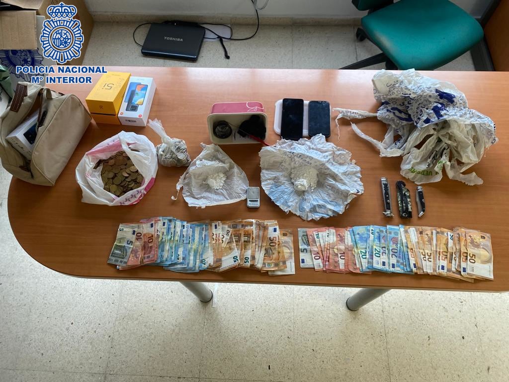 Detenido por tráfico de drogas