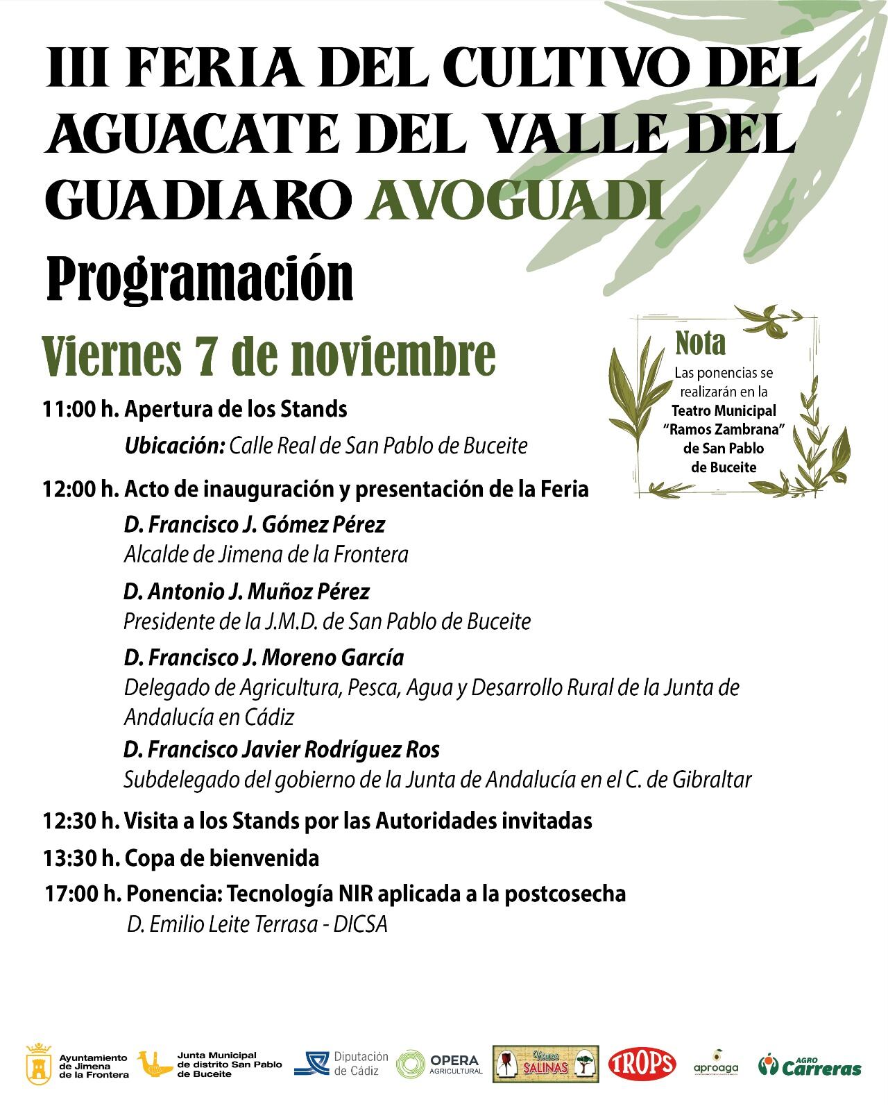 Tercera Feria del Aguacate.