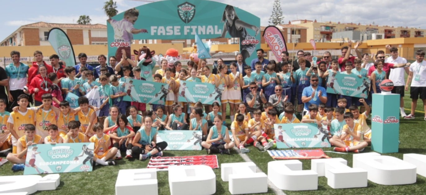 Celebración en una edición anterior de la Copa Covap