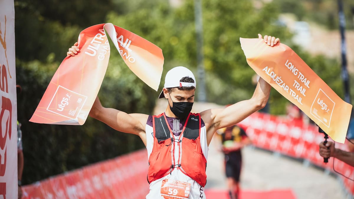 Alejandro Mayor y Myrvete Zekaj vencen en la Ultra Trail Guara Somontano