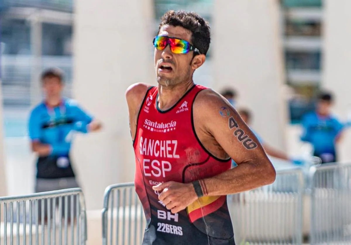 Alejandro Sánchez Palomero, durante una competición en 2023/Facebook Sánchez Palomero