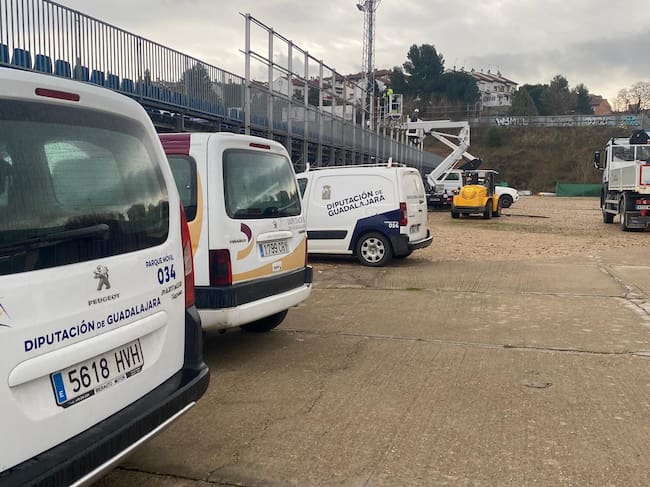 Diputación colaborando en El Escartín