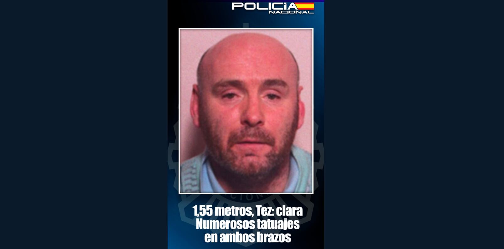 La Policía busca a Derek McGraw Ferguson.