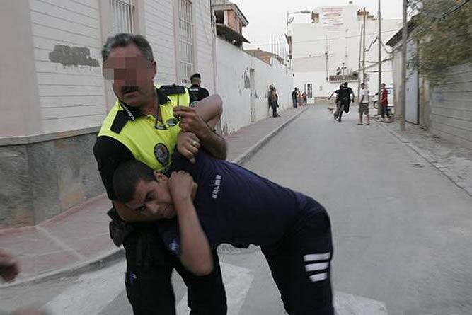 Los inmigrantes de Torre Pacheco se manifestarán el domingo ante la delegación del gobierno en Murcia (Foto cedida por La Verdad de Murcia)