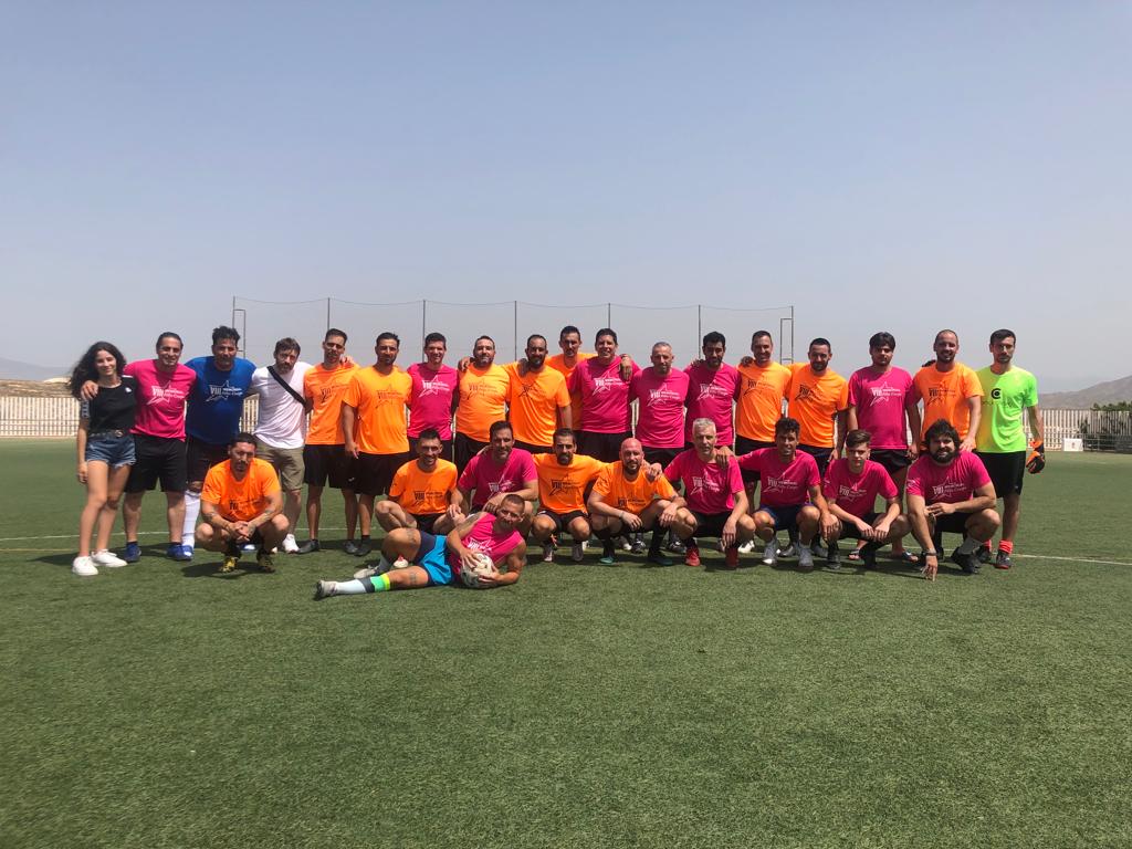 Los dos equipos que llevan el nombre de Félix Crespo.