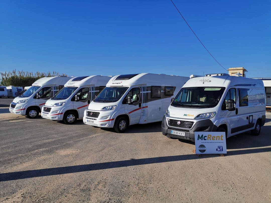 Servicio de McRent de Sol Caravans en El Altet