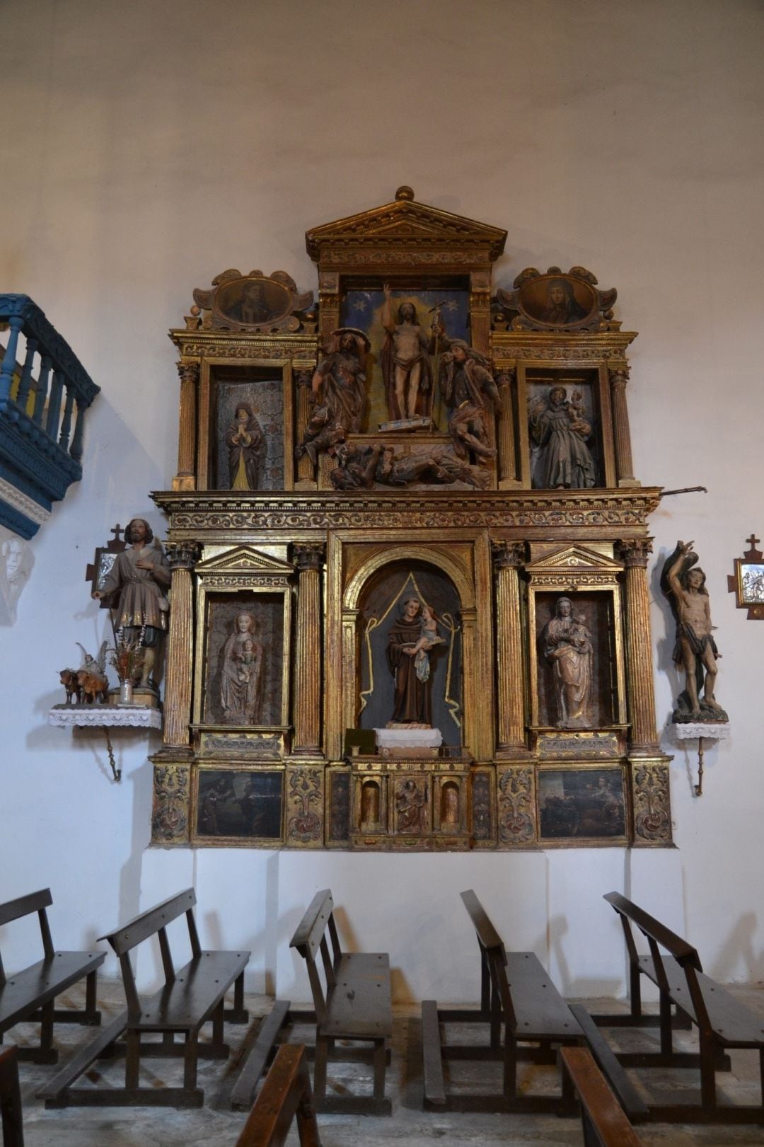 Retablo “de los judíos” de la iglesia parroquial de Fuente el Olmo de Fuentidueña 