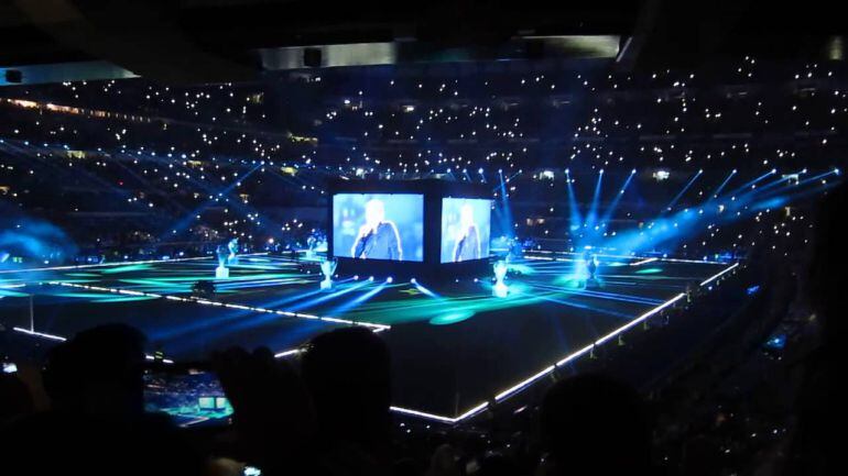 Celebración del Santiago Bernabéu