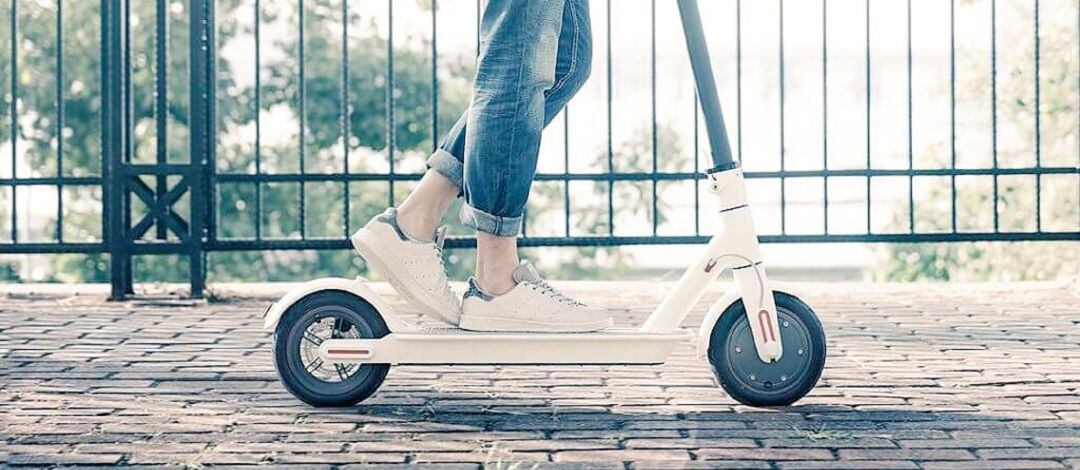 Denuncia a un conductor de patinete eléctrico en Jaén