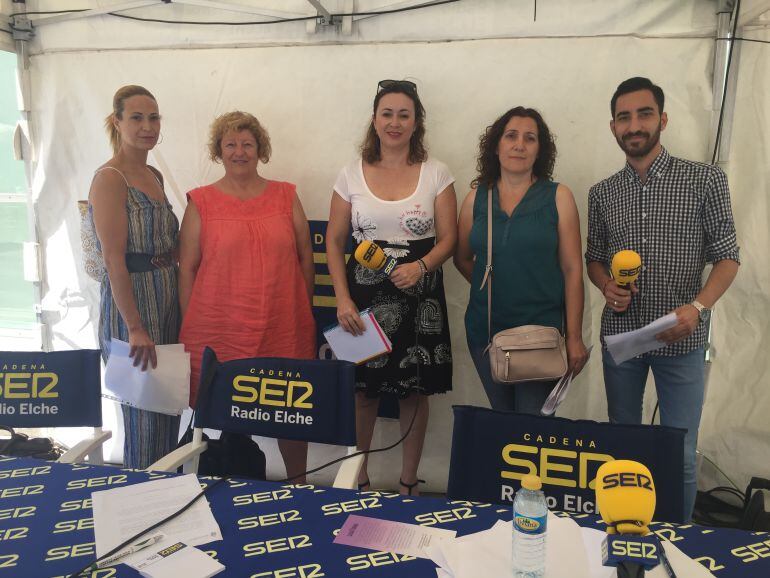 Hoy por hoy desde el Centro de Congresos con motivo de la campaña de conciliación laboral y personal