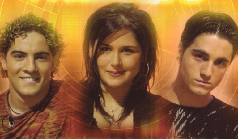 David Bisbal, Rosa y Bustamante, finalistas de &#039;OT1&#039;