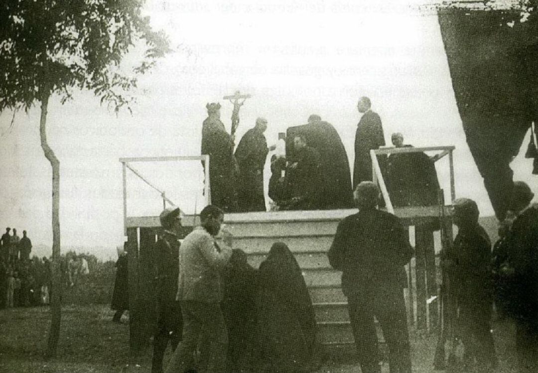 Ejecución de Josefa Gómez, "La Perla", en 1896.