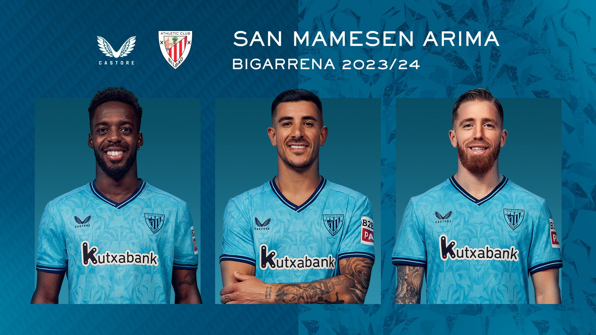 Segunda equipación del Athletic para la temporada 2023/24