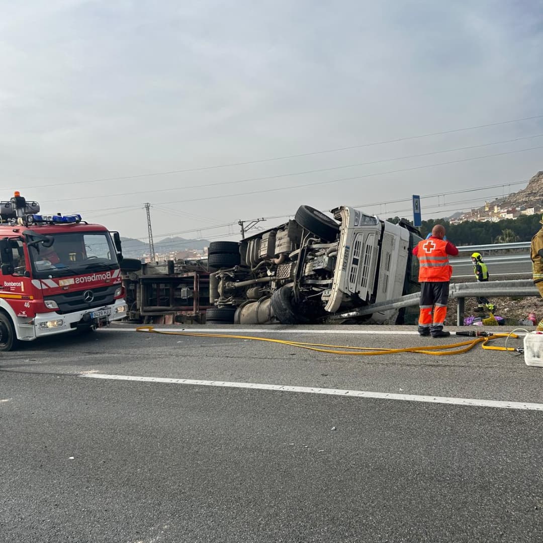 Imágenes del accidente