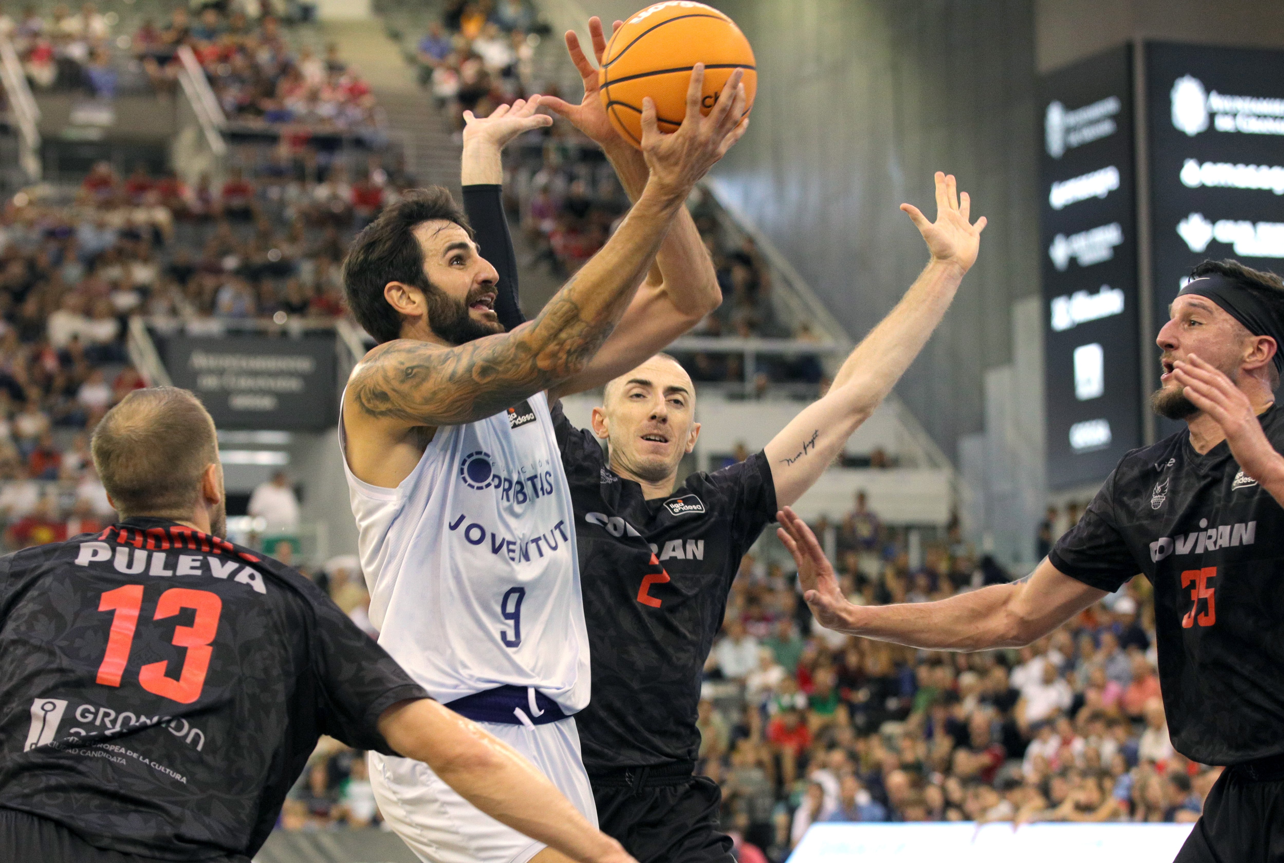 Ricky Rubio, durante el partido de la Liga Endesa entre Covirán Granada y Joventut de Badalona