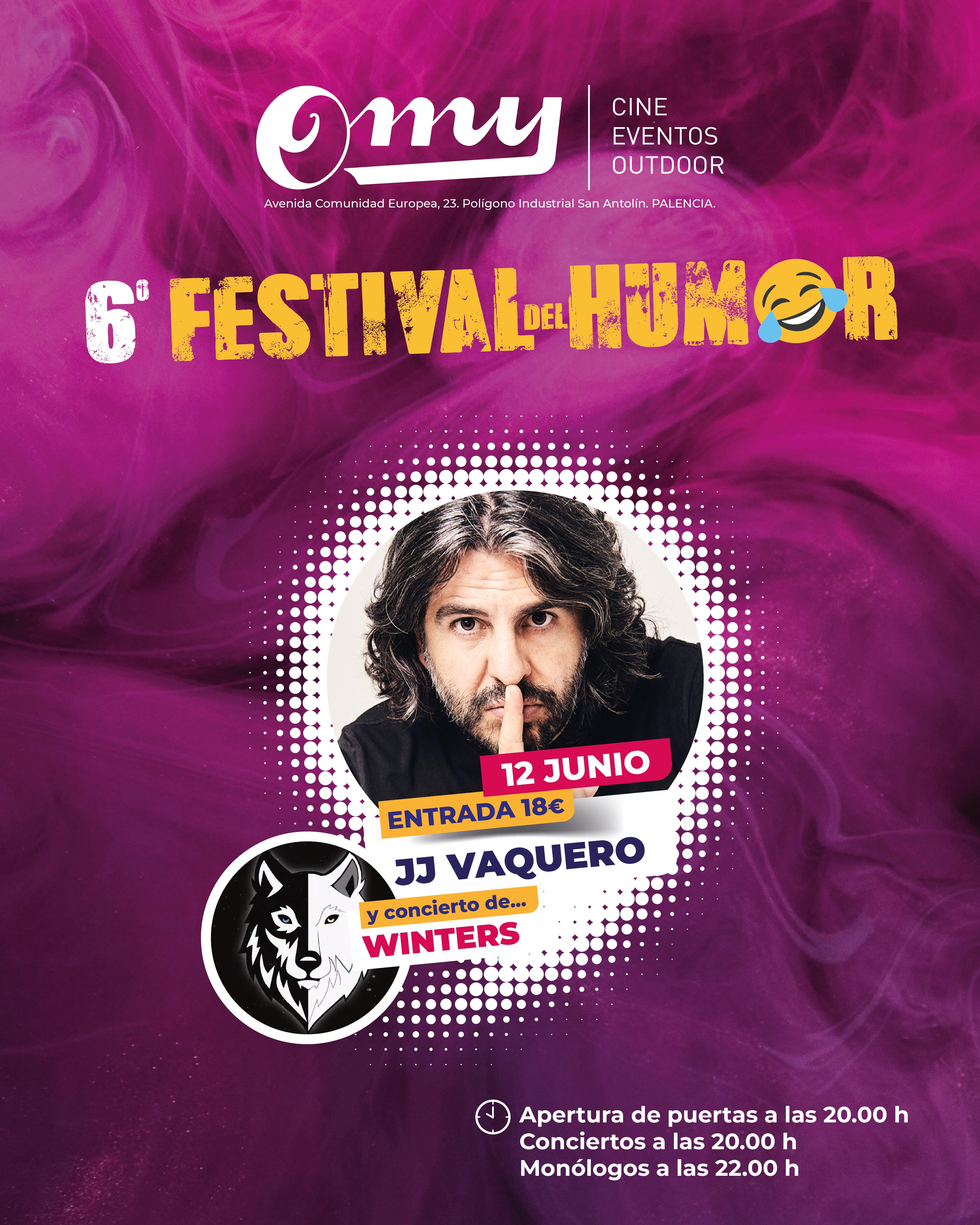 Arranca el 6º Festival del Humoren Palencia con JJ Vaquero como
primer protagonista